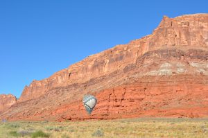 tethered hot air balloon